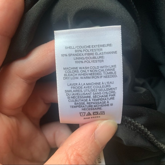 Hella Sexy! Velvet Black High Neck Sheath Bodycon Dress from Express - Picture 7 of 8